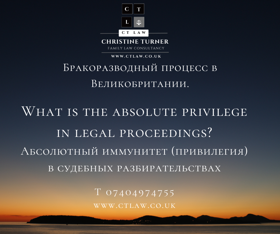 Что такое абсолютный иммунитет в делах о порядке общения с детьми? Значение абсолютного иммунитета в судебных разбирательствах